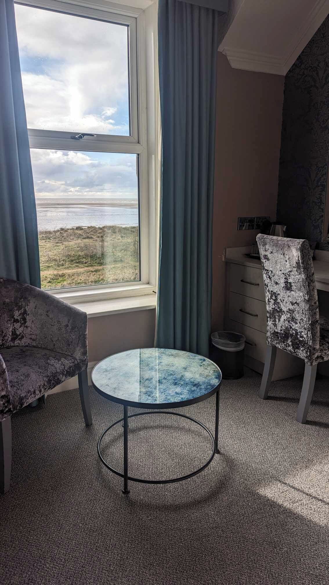 Executive Double Room, Sea View | Desk, laptop workspace, iron/ironing board, free WiFi