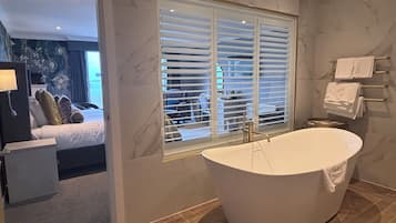 全景四人房, 海景 | 浴室 | 風筒、提供毛巾、番梘、洗頭水