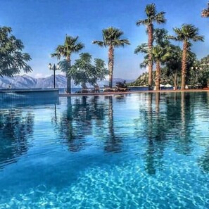Seasonal outdoor pool