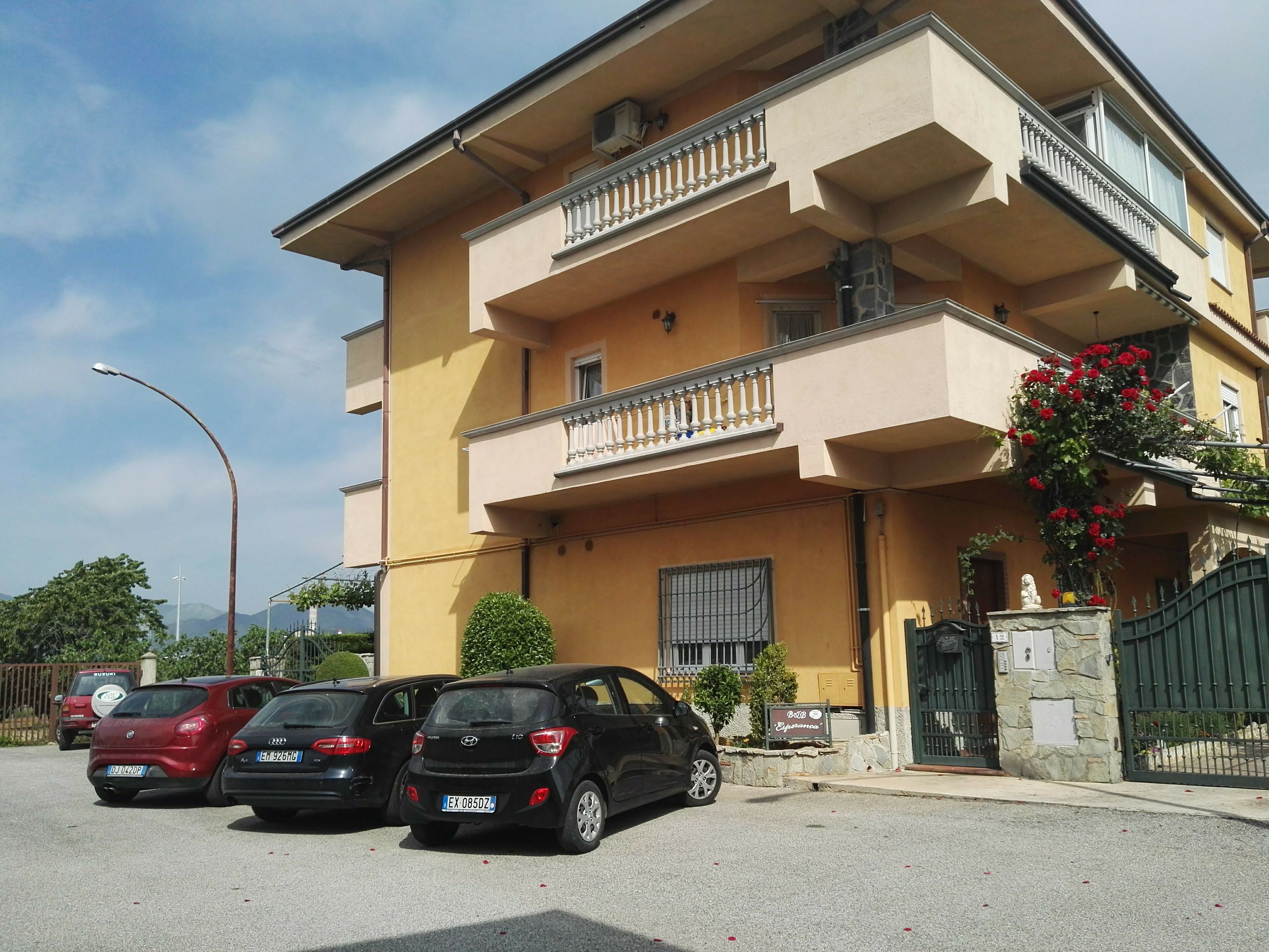 Façade de l’hébergement