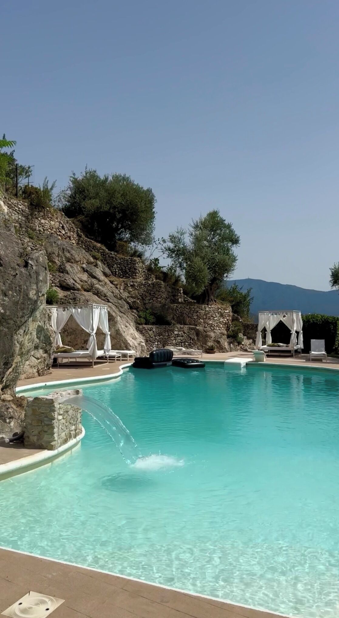 Seasonal outdoor pool