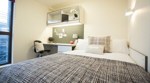 Quarto casal, suíte | Cortinas blackout, Wi-Fi de cortesia, roupa de cama