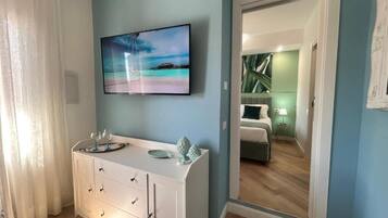 Luxury-Suite, Balkon, Meerblick | Innenbereich