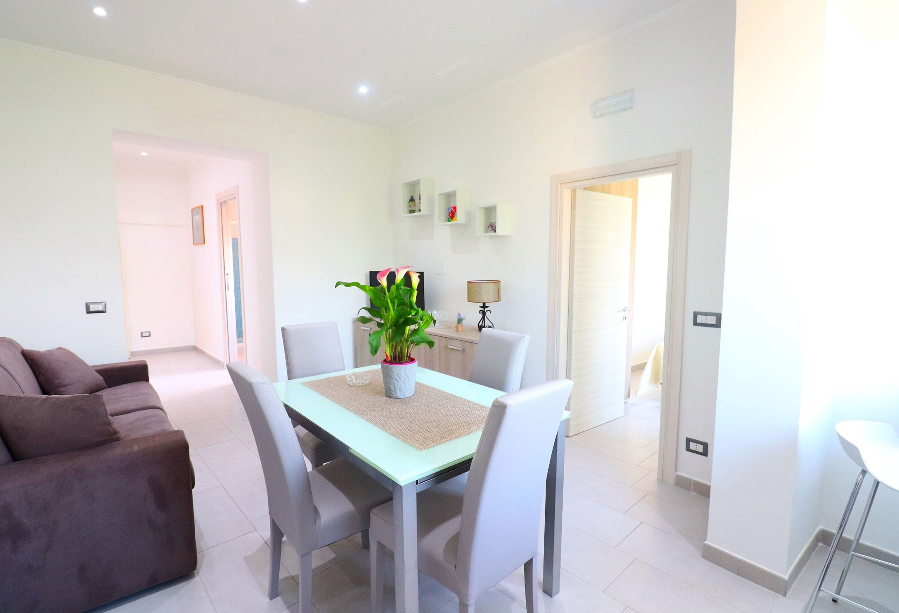City Apartment, 1 Bedroom | Living area | Flat-screen TV