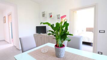 Appartamento City, 1 camera da letto | Soggiorno | TV a schermo piatto