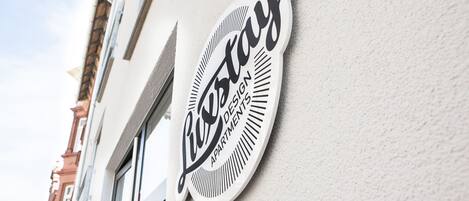 Façade de l’hébergement