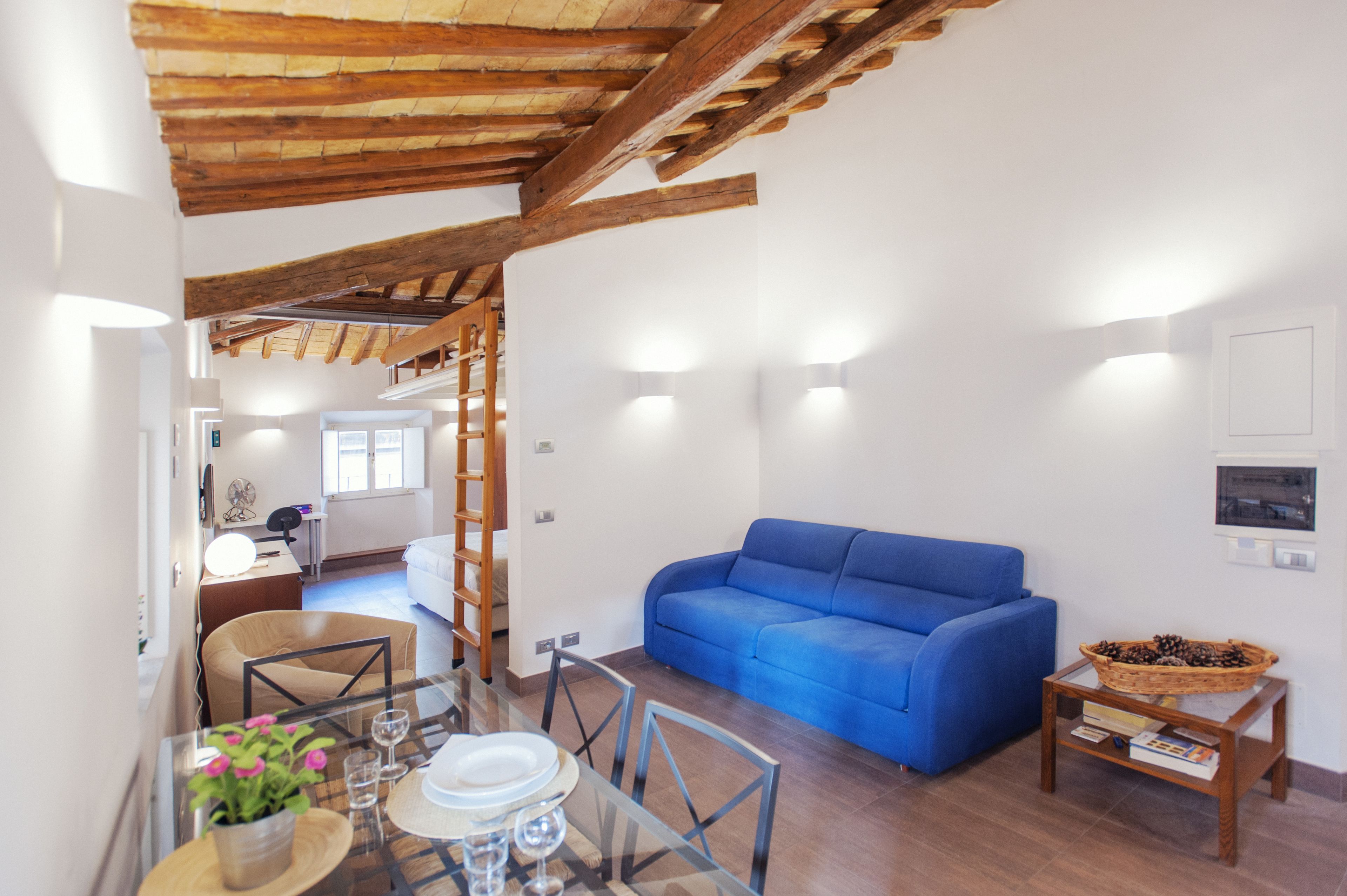 Appartement, 1 chambre | Coin séjour | Télévision à écran plat