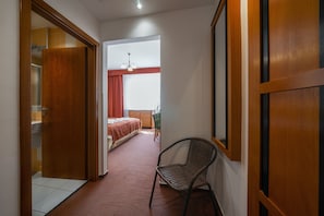 Desk, blackout curtains, free WiFi, bed sheets