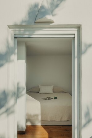 Villa, 4 Bedrooms, Private Pool | 4 bedrooms, in-room safe, desk, iron/ironing board - Damma Beachfront Luxury Villa (Santorini)