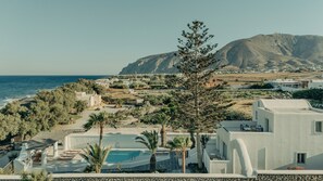 View from property - Damma Beachfront Luxury Villa (Santorini)