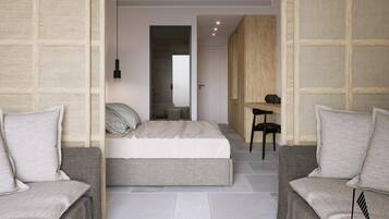 1 bedroom, in-room safe, desk, iron/ironing board