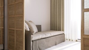 In-room safe, desk, iron/ironing board, free cots/infant beds - Aqua Bay Suites (Zakynthos)