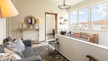 Classic House, 3 Bedrooms | Living area | Flat-screen TV