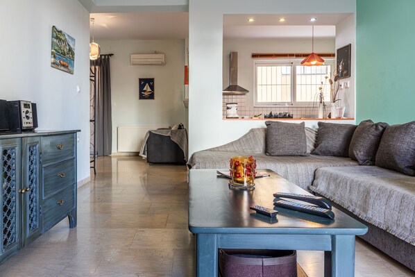 Ferienhaus, 2 Schlafzimmer | Wohnbereich