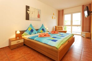 2 Schlafzimmer, Reisekinderbett, WLAN