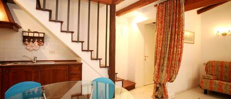 Apartment, 1 Bedroom | Living area | TV