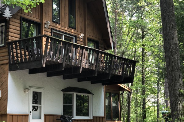 The Chalet at Jay is comprised of Pine Loft and the Main Chalet.