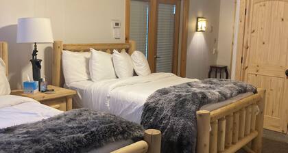 The Chalet at Jay is a cozy retreat in the Adirondack mountains.