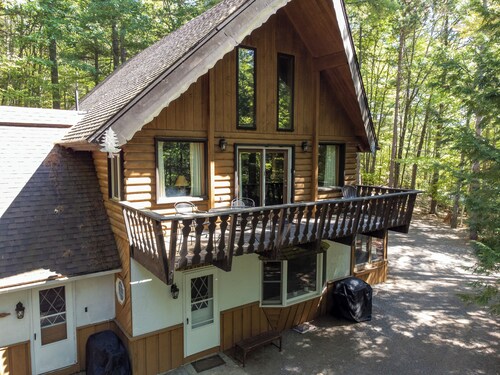 Das Chalet bei Jay ist ein gemütlicher Rückzugsort in den Adirondack-Bergen.