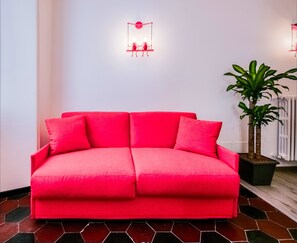 Lobby sitting area - Lele Rooms San Lorenzo (Rome)