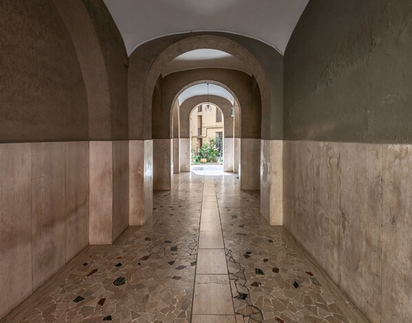 Entrée de l’hébergement