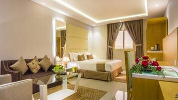 In-room safe, iron/ironing board, free WiFi, bed sheets