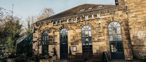 Voorkant van accommodatie