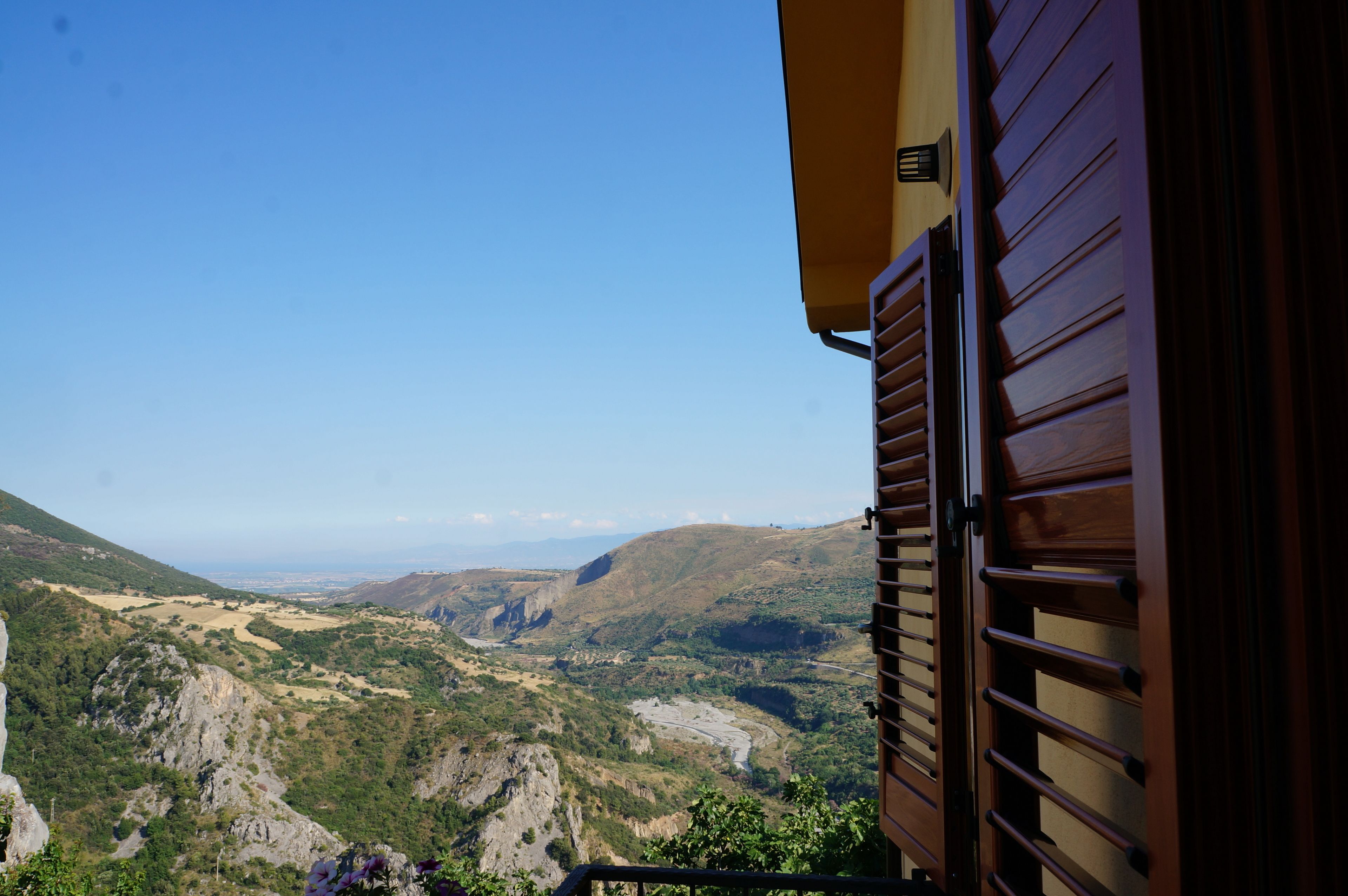 Vista dalla struttura