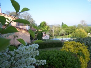 Pemandangan dari properti