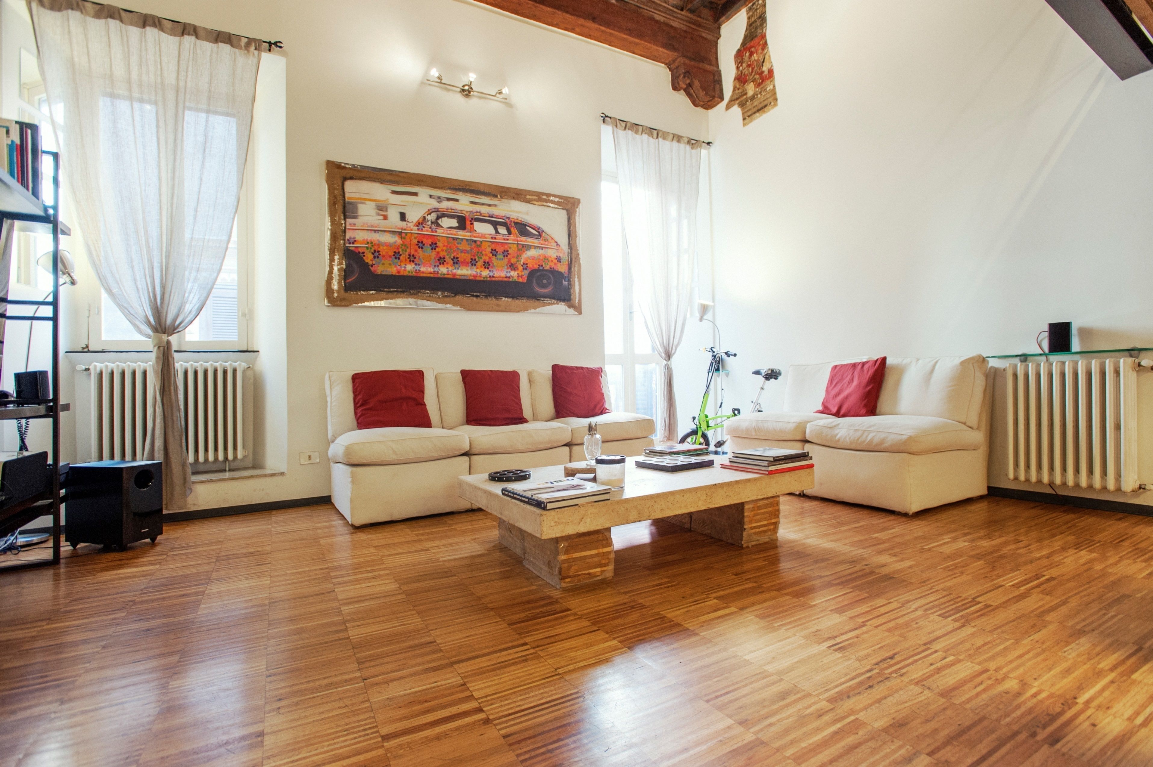 Apartment, 2 Bedrooms | Living area | Flat-screen TV, DVD player