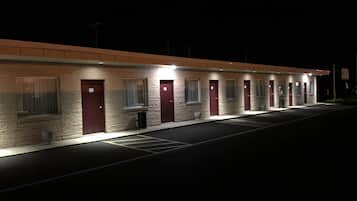 Front of property – evening/night