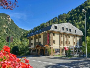 Façade de l’hébergement