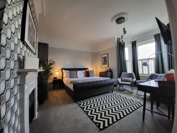 Double Room (The Nottingham) | Egyptian cotton sheets, individually decorated, individually furnished