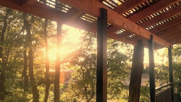 Deluxe huisje | Terras