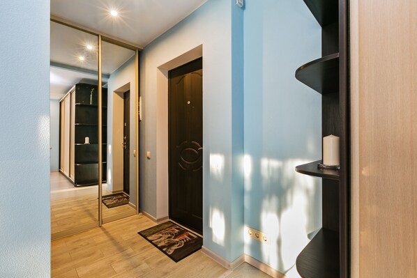 City Apartment, 1 Bedroom | 1 bedroom, iron/ironing board, free cribs/infant beds - Moscow City Apartments Boulevard Ring (Moscow)