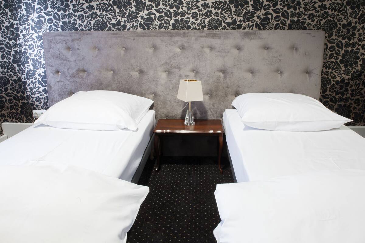Emil Bohm Suite | Egyptian cotton sheets, premium bedding, down comforters, pillowtop beds