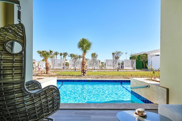 Suite (Swim-up Suite) | Ausblick vom Zimmer