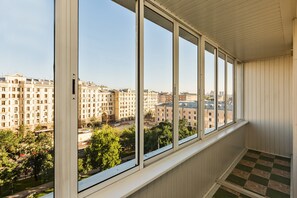 家庭公寓, 1 間臥室, 城市景觀 | 陽台