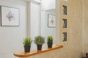 City-Apartment, 1 Schlafzimmer | Bügeleisen/Bügelbrett, kostenloses WLAN, Bettwäsche
