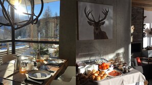 Kontinental frokost er inkludert hver dag