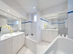 Badewanne, Handtücher