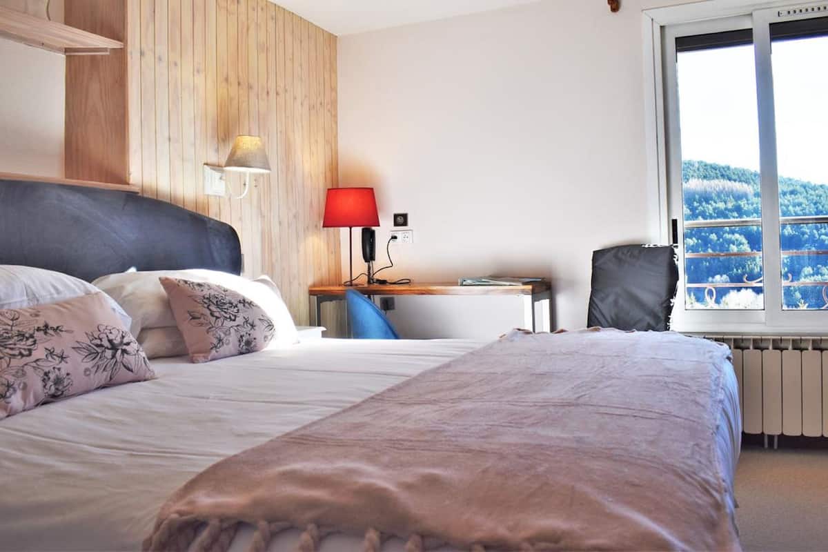 superior double room | desk, blackout curtains, soundproofing, iron/ironing board