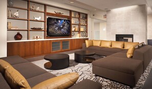 Sala de estar en el lobby