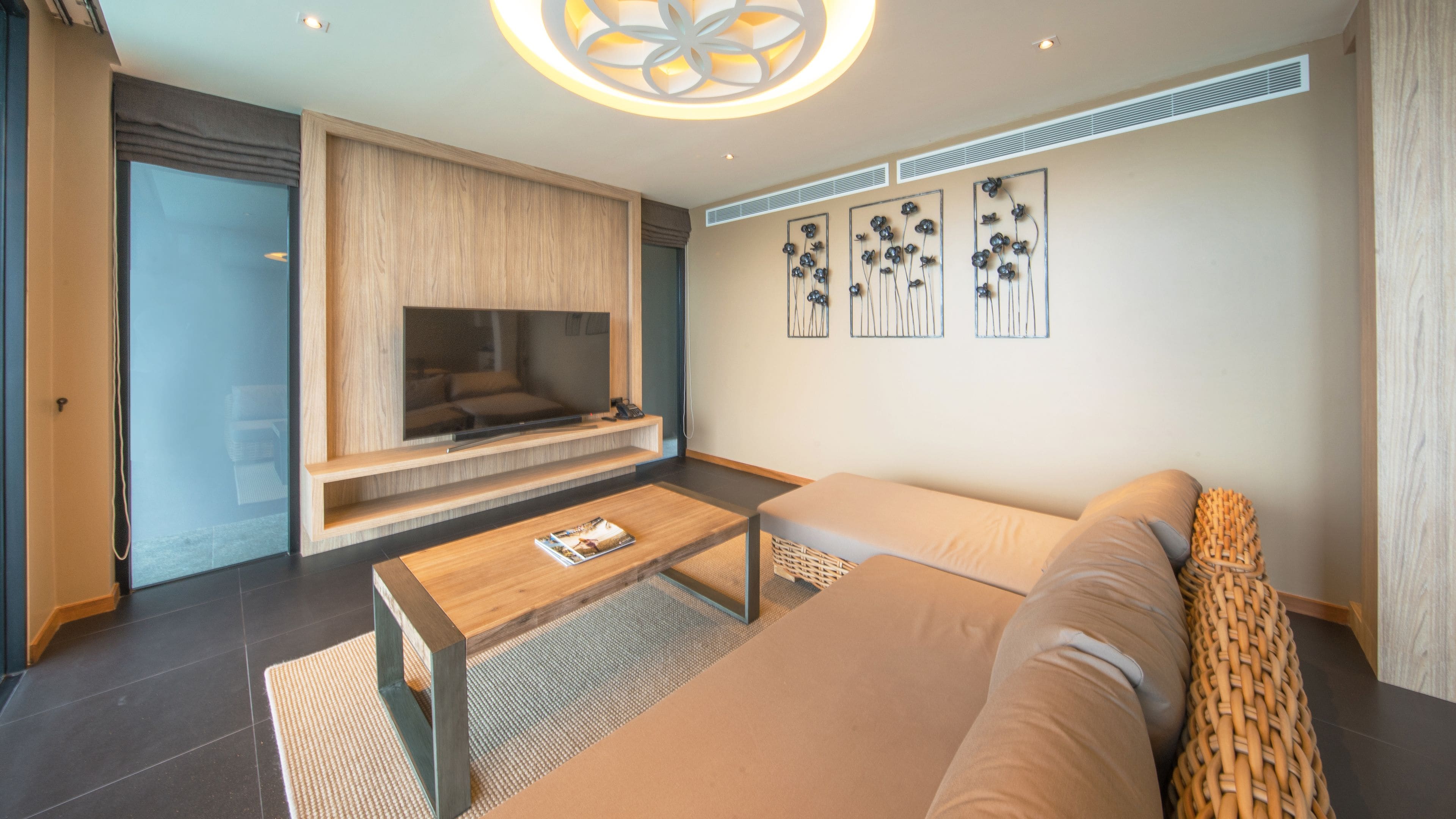 別墅, 2 間臥室, 海景 | 客廳 | 平面電視