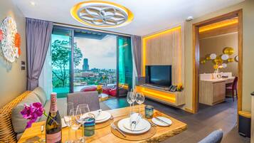 Essbereich im Zimmer