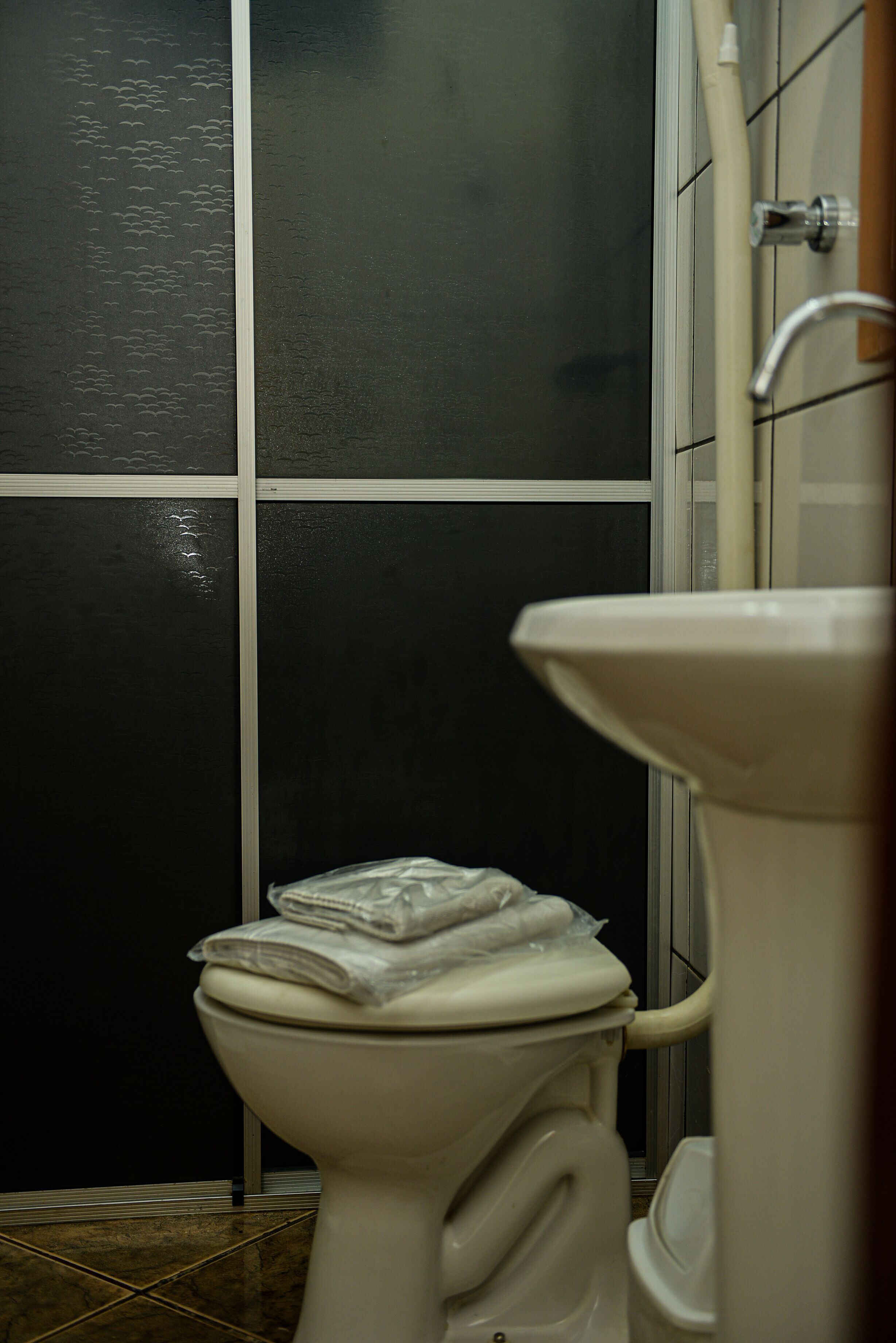 economy quadruple room, 1 bedroom | bathroom | shower, towels