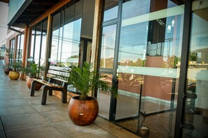 Façade de l’hébergement