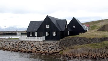 Útsýni frá gististað