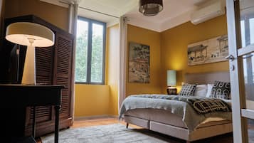 1 chambre, literie de qualité supérieure, décoration personnalisée