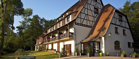 Façade de l’hébergement